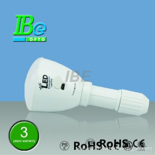 Rechargeable bulb 3W emergency LED light can be used for flashlight